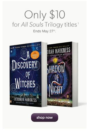 Only $10 for All Souls Trilogy titles(1)