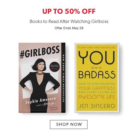 up to 50% off books to read after watching Girlboss up to 50% off books to read after watching Girlboss