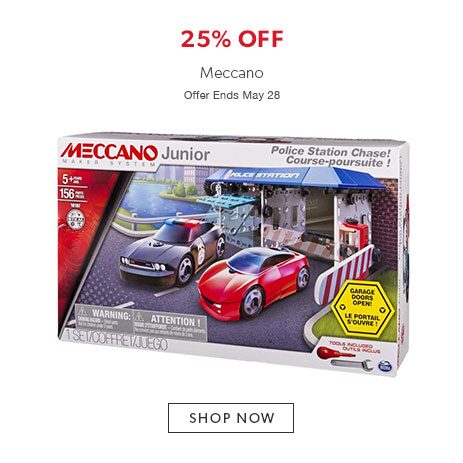 25% off Meccano 25% off Meccano
