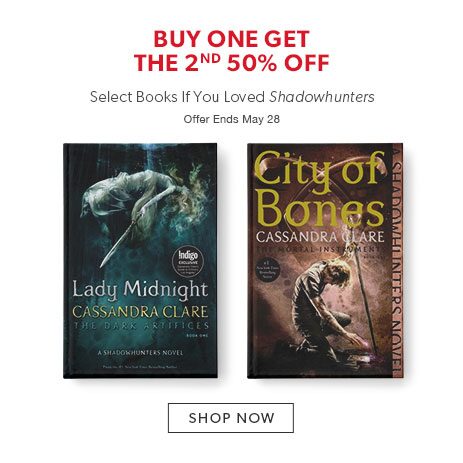 Select books if you loved Shadowhunters - buy one, get the second at 50% off Select books if you loved Shadowhunters - buy one, get the second at 50% off