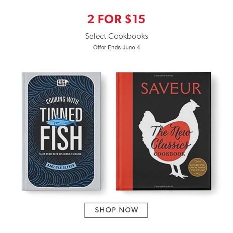 select cookbooks - 2 for $15 select cookbooks - 2 for $15