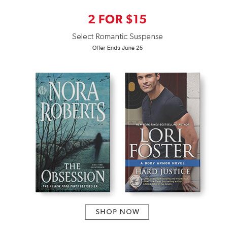 select romantic suspense at two for $15 select romantic suspense at two for $15