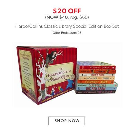 $20 off HarperCollins Classic Library Special Edition Box Set - now $40 $20 off HarperCollins Classic Library Special Edition Box Set - now $40