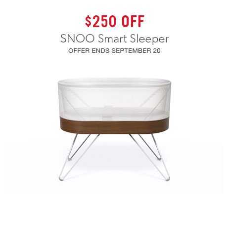 $250 off SNOO Smart Sleeper $250 off SNOO Smart Sleeper
