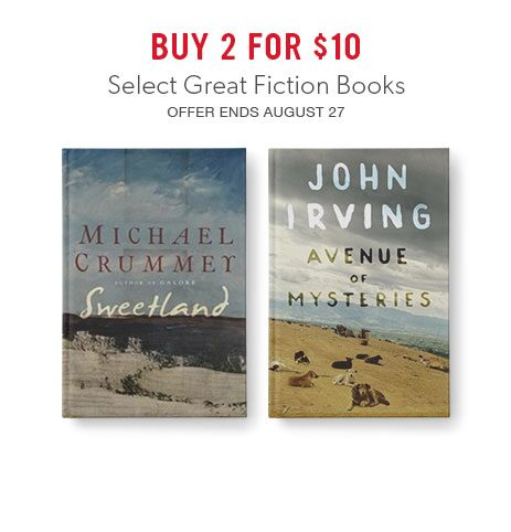 select great fiction - buy two for $10 select great fiction - buy two for $10