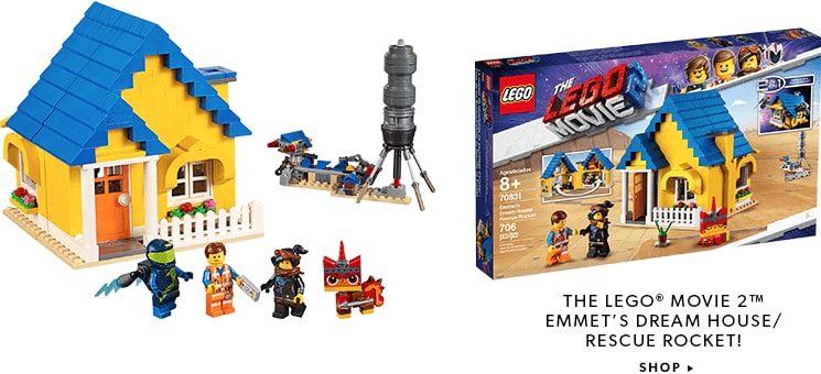 lego movie 2 emmet dream house