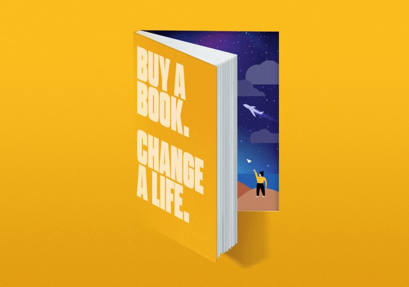 Your Next Book Could Change a Child’s Life. 1% of every children’s book purchased will help a child in need.