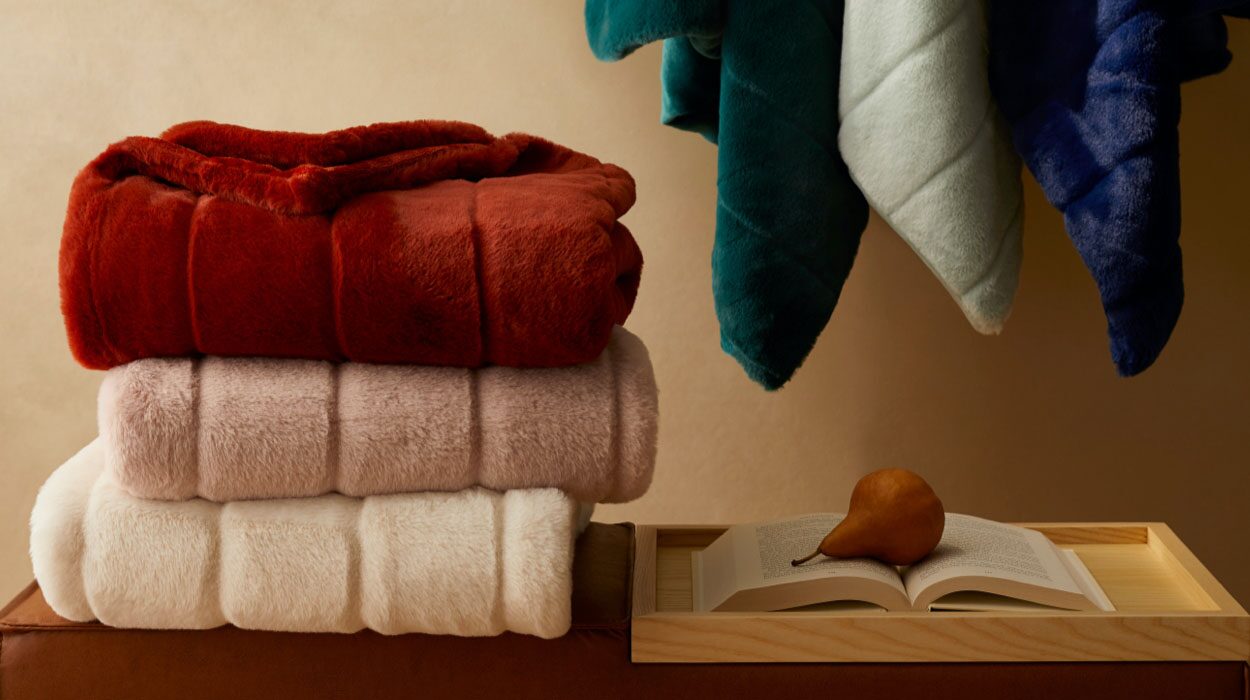 Get a $25 Faux Fur Throw ($80 value).