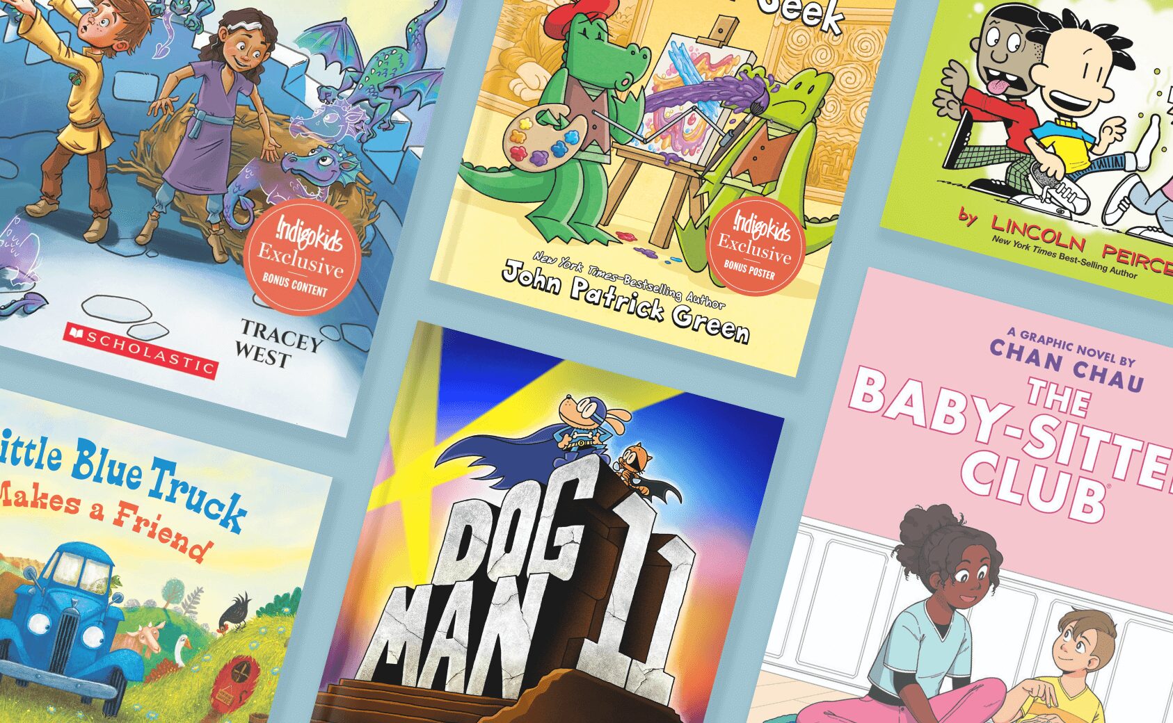 A collection of our hottest new kids' books ready for pre-order.