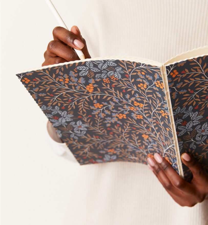 NOTA floral notebook