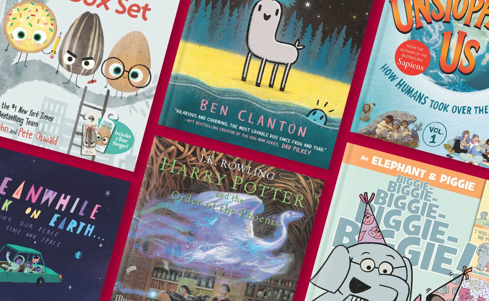 A collection of new kids' books for October.