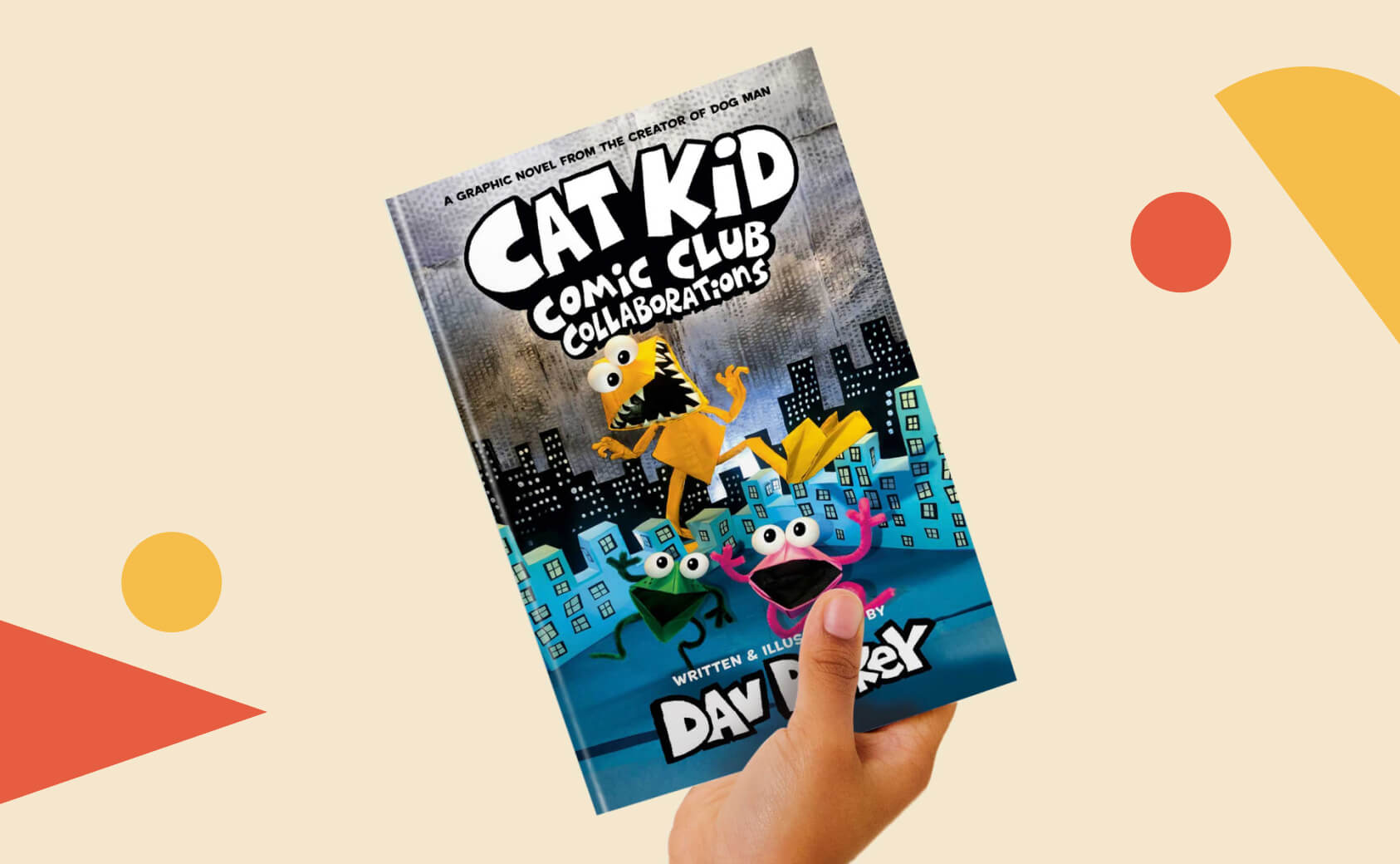 The latest release from Dav Pilkey - Cat Kid Comic Club Collaborations
