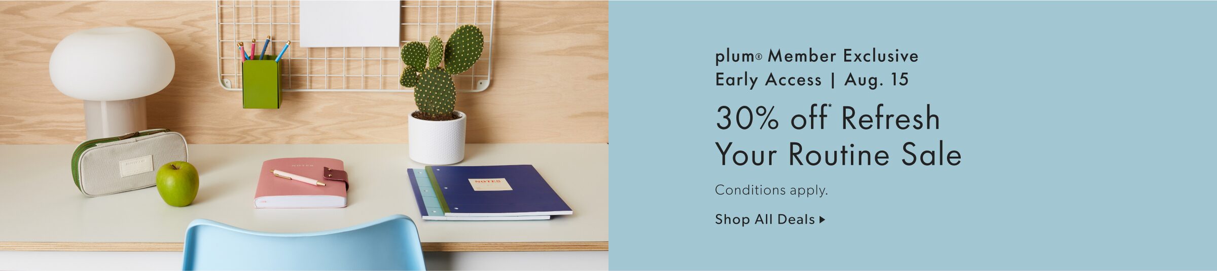 plum member exclusive - early access - The Refresh Your Routine Sale - August 15