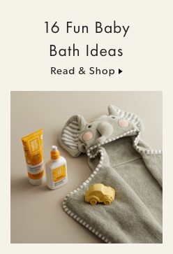 16 easy ways to make baby’s bath time fun. Read more on our Inspired blog.