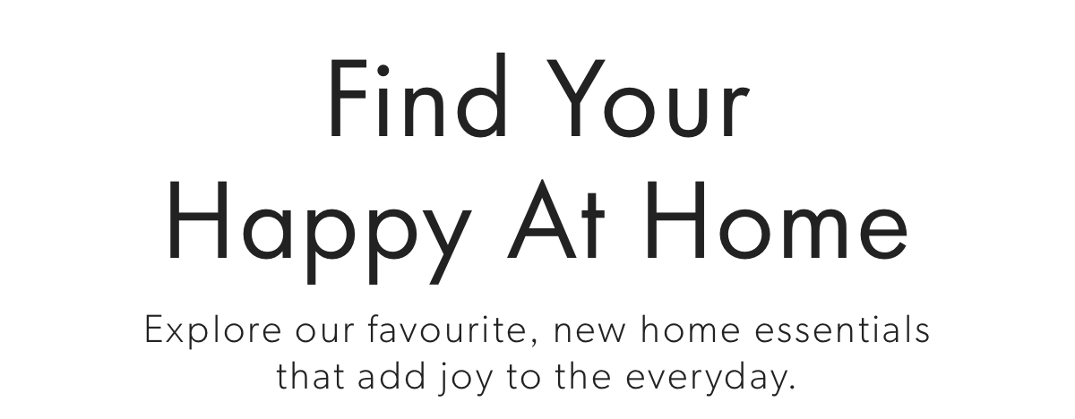 Find Your Happy At Home