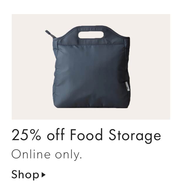 25% off Food Storage