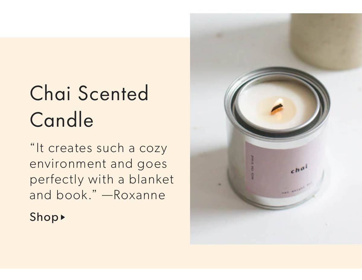 Chai Scented Candle