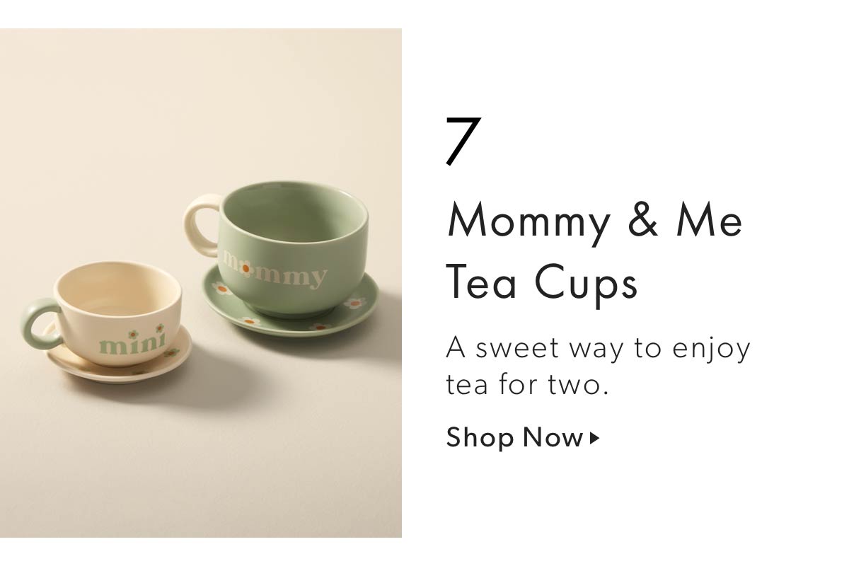 Mommy & Me Tea Cups