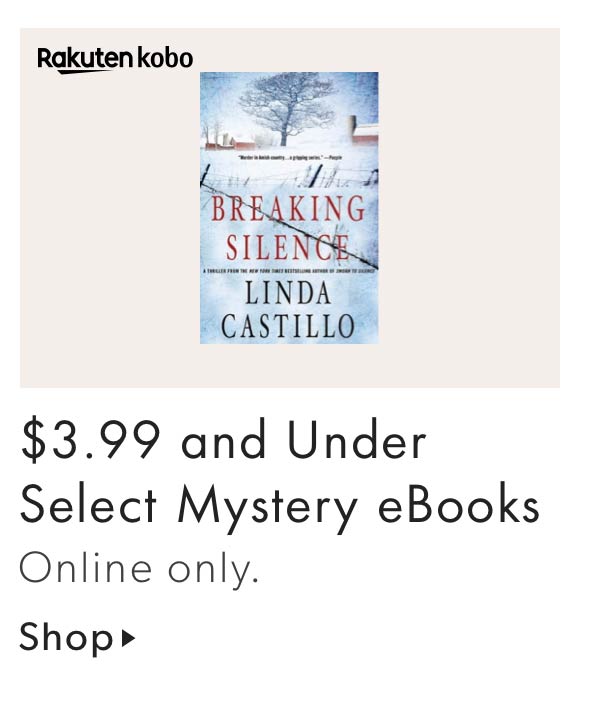 $3.99 and under select mystery ebooks