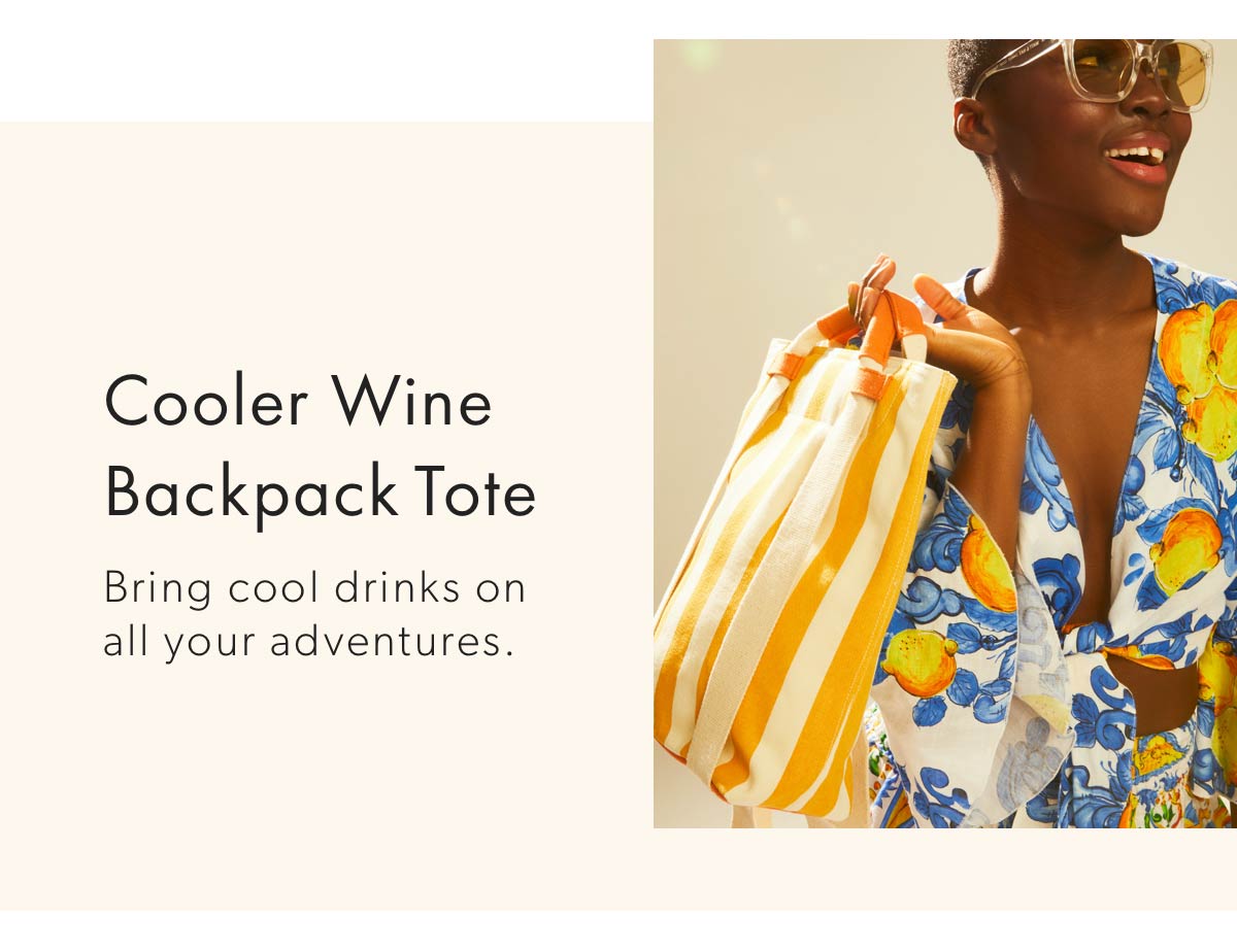 Cooler Wine Backpack Tote