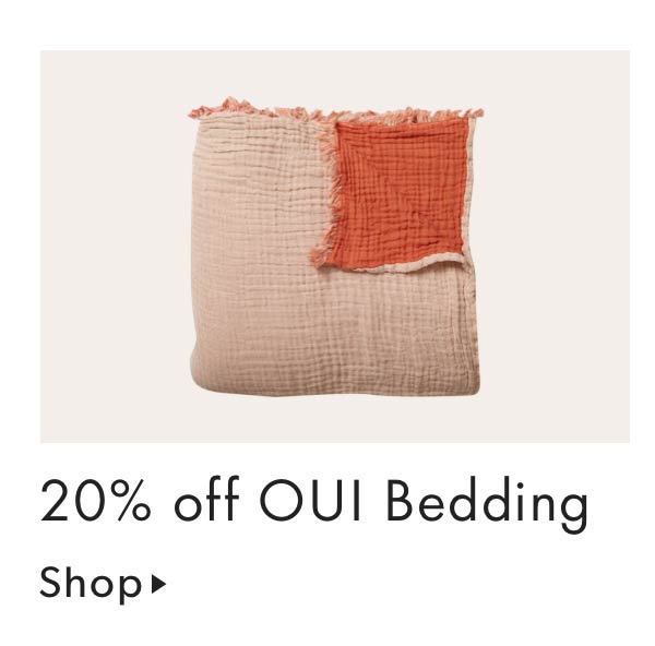20% off OUI Bedding