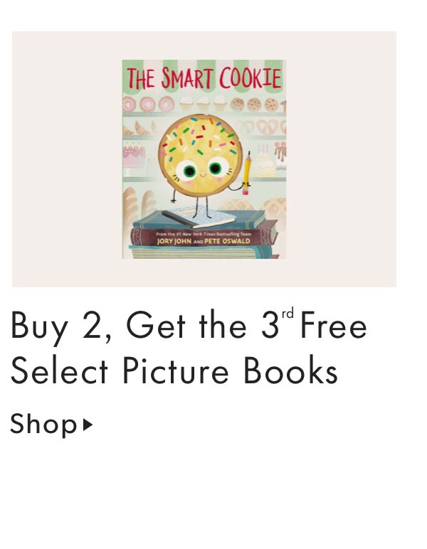 Buy 2, Get the 3rd Free Select Picture Books
