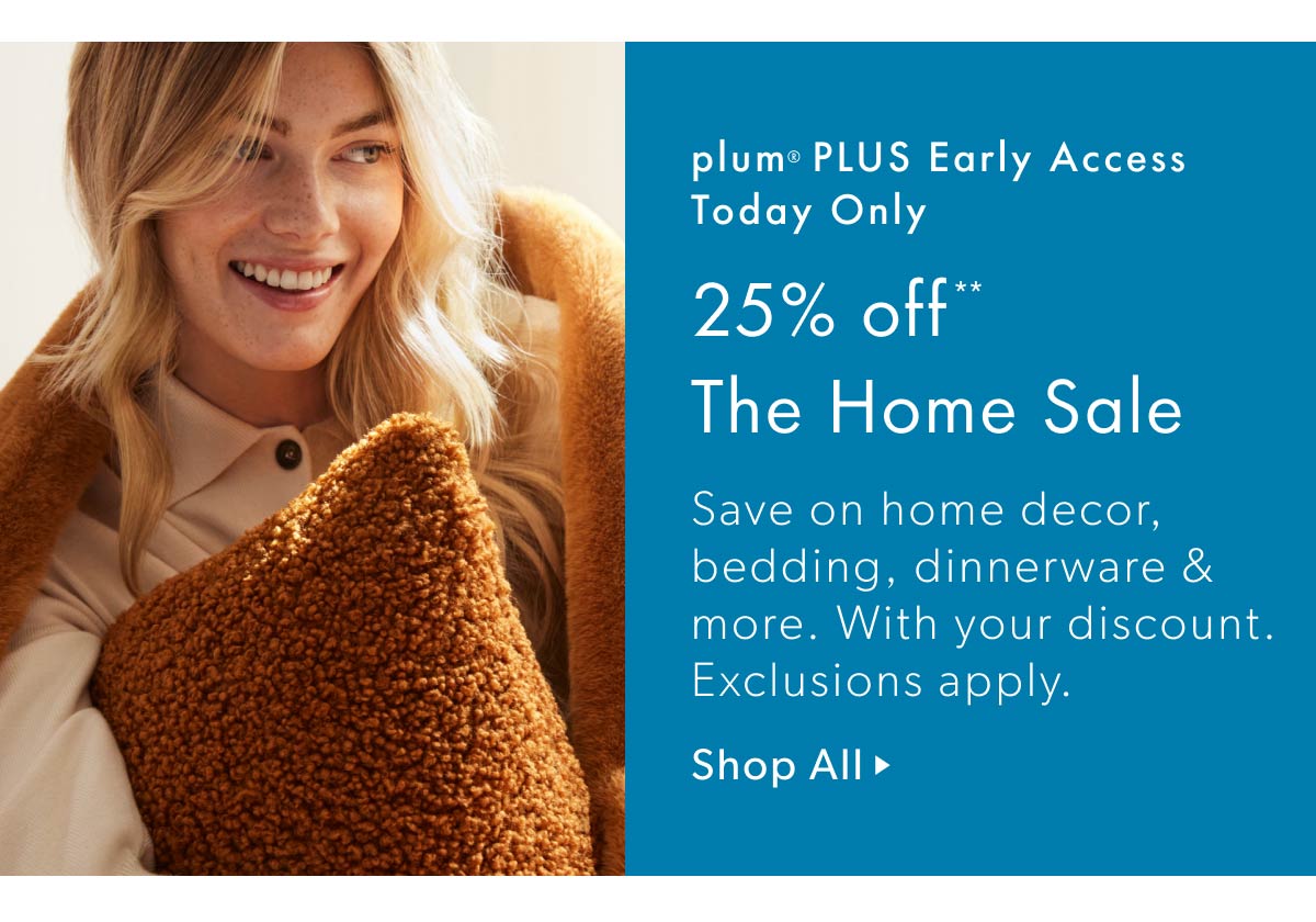 25% off the home sale