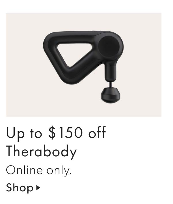Up to $150 off Therabody
