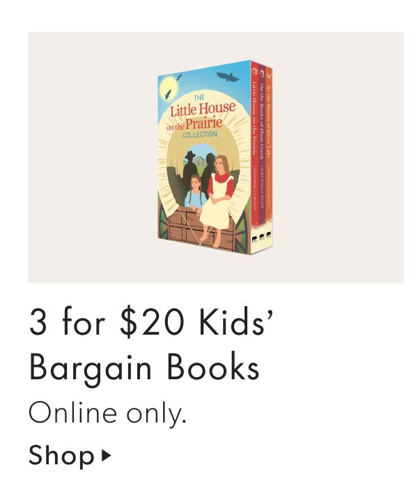 3 for $20 Kids' Books
