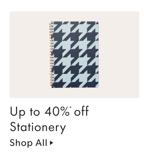Up to 40% off Stationary