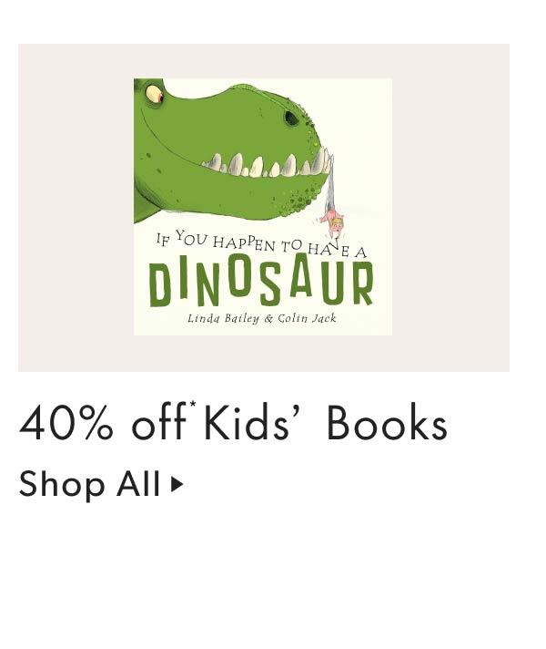 40% off Kids' Books
