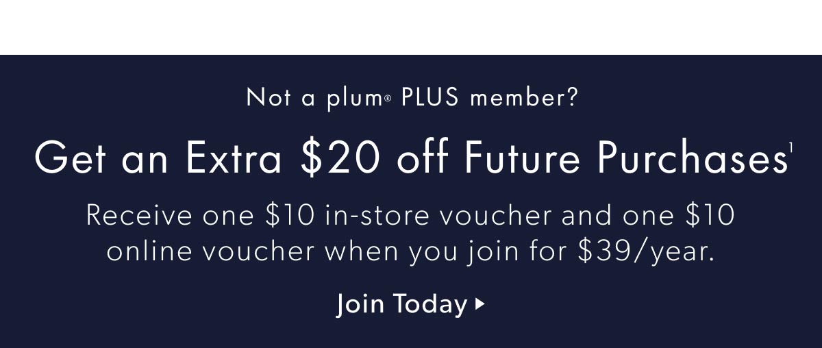 Get an Extra $20 Off Future Purchases