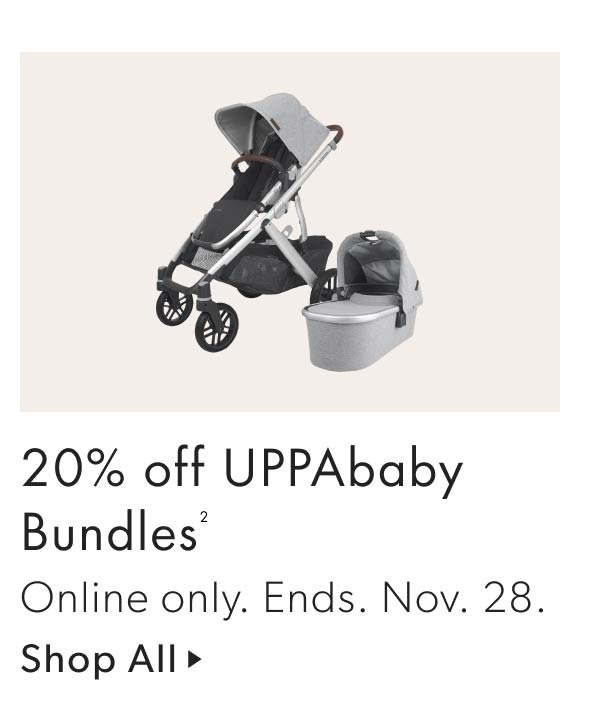 20% off UPPAbaby