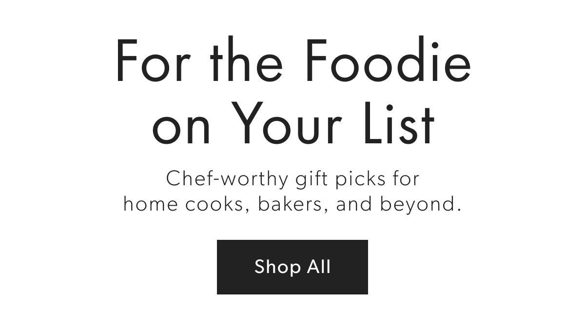 For the Foodie on Your List