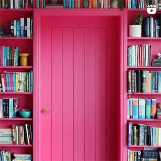 @indigo instagram post: Open the door to the wonderful world of books... 