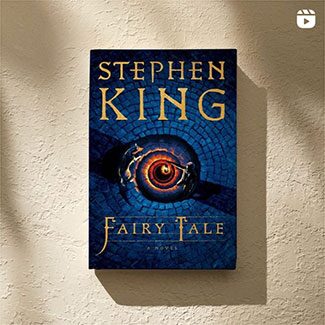@indigo instagram post: An all-new supernatural fantasy from the King of Horror aka Stephen King… Sign us up!