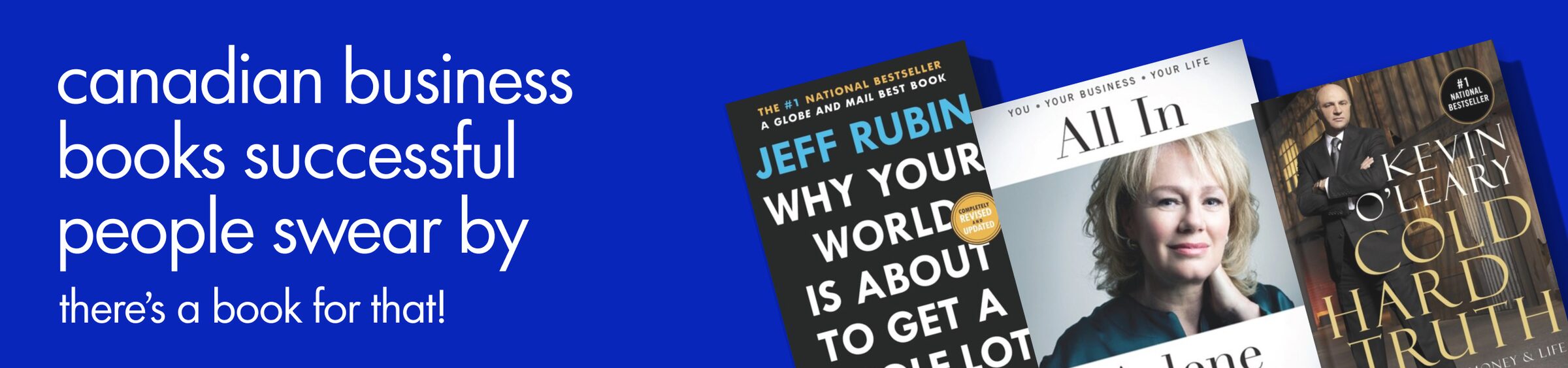 There's a Book for That - Canadian business books successful people swear by