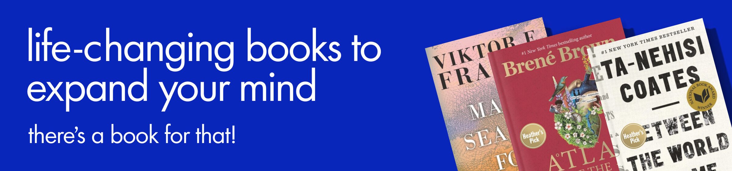 There's a Book for That - Life-changing books to expand your mind