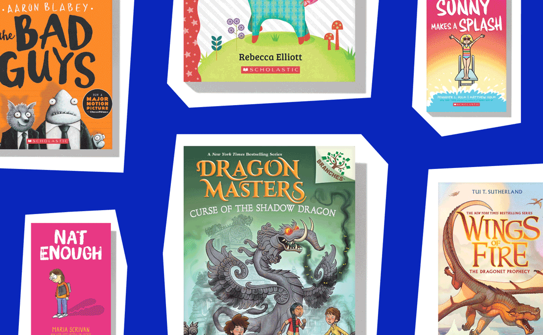 Buy 2, get the 3rd free on select Scholastic series including Bad Guys, Dragon Masters, Wings of Fire, and more.