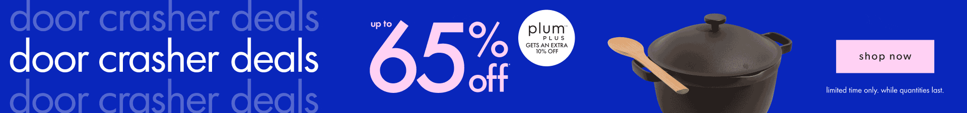 the good stuff sale - door crashers