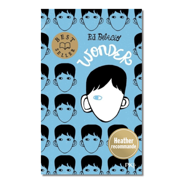 Wonder, Couverture film, de R.J. Palacio