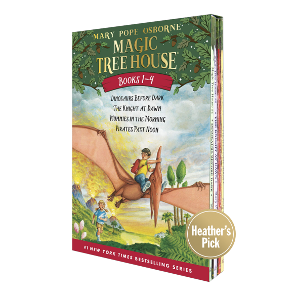 Magic Tree House Books 1 – 4 by Mary Pope Osborne